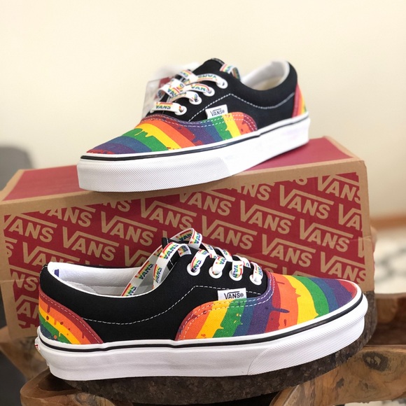 Vans Shoes - Vans Rainbow Womens 7